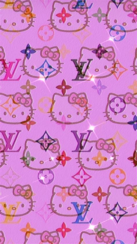 hello kitty lv wallpaper.